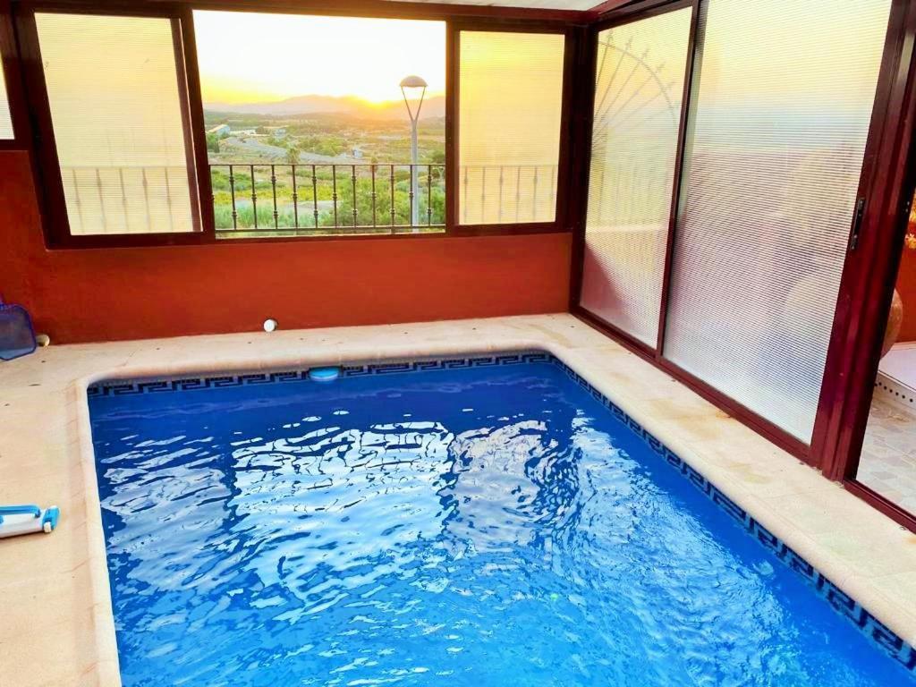 부야스 Vivienda De Estilo Rustico Con Piscina La Grana 빌라 외부 사진
