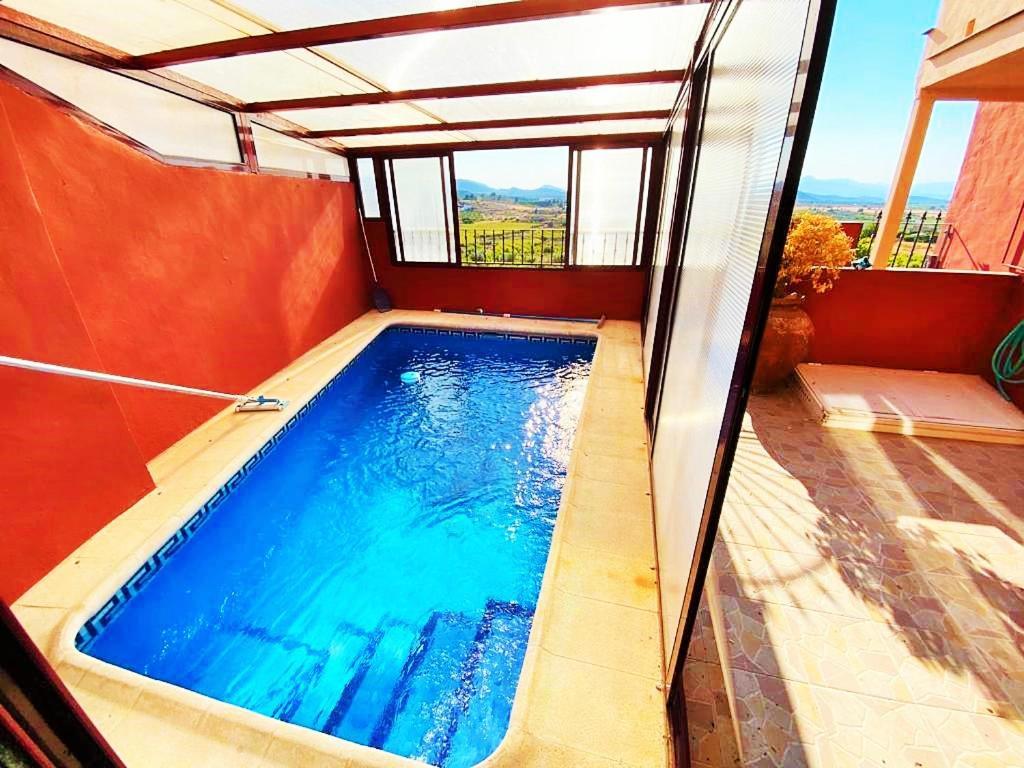 부야스 Vivienda De Estilo Rustico Con Piscina La Grana 빌라 외부 사진